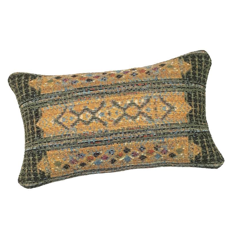 Indoor/ Outdoor Marina Tribal Stripe Pillow, 12